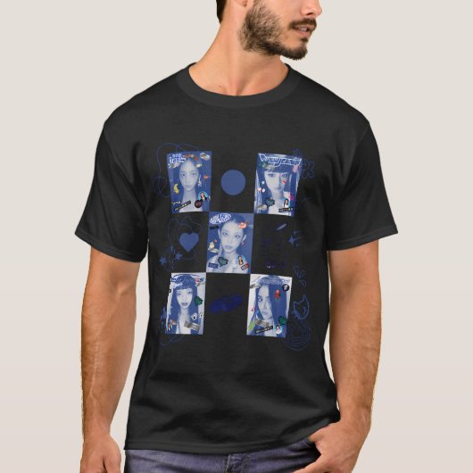 Newjeans ブルー・ブック Ep Tシャツ (正面)