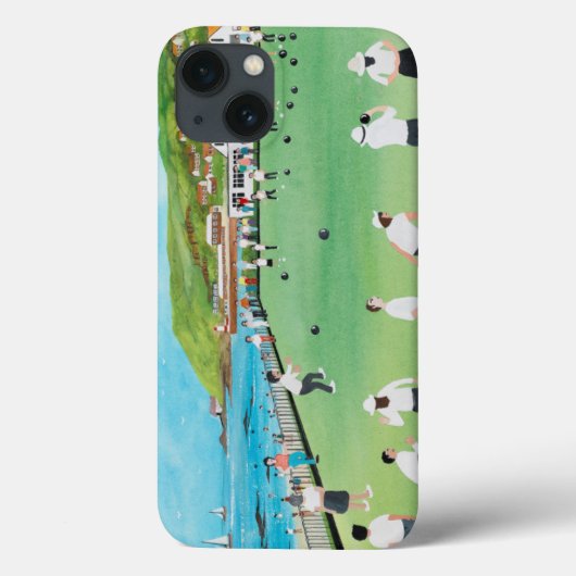 Newlynの緑でボーリングをすること Case-Mate iPhoneケース (裏面)