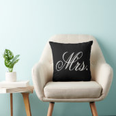 Newlywed Elegant Wedding Pillow夫人 クッション (椅子)