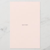 Newlywedsのカード用のブラックスクリプト結婚アドバイス (裏面)