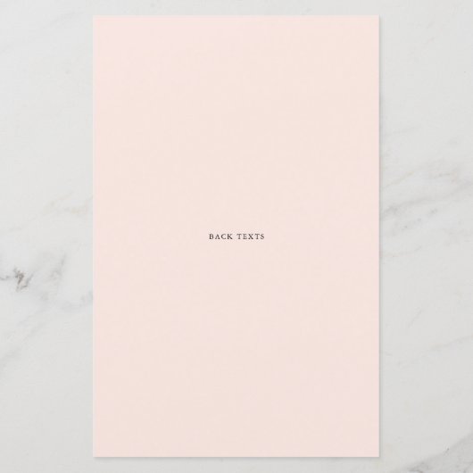 Newlywedsのカード用のブラックスクリプト結婚アドバイス (裏面)