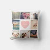 Newlywedsの写真カスタムを作成結婚する クッション (正面)