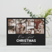 Newlywedsの初めてのクリスマス6枚 シーズンカード (スタンド正面)