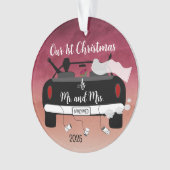 Newlyweds First Christmas オーナメント (正面)