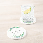 Newlywed's Floral Sandstone Coaster コースター (側面)