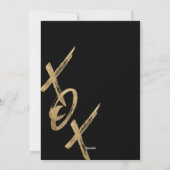 Newlyweds X O X Hugs & Hotelsフォトキスグリッドコラージュ シーズンカード (裏面)