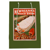 Newmannの有名な魔法の道のテントショーポスター ミディアムペーパーバッグ (正面)