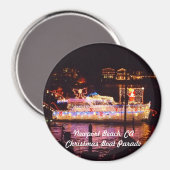 Newportビーチ、CA冷蔵庫用マグネット マグネット (正面/裏面)