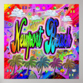 NewportビーチVistaポ表現スター ポスター (正面)