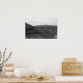 Newport，オレゴン州Scene at Agateビーチ写真 ポスター (キッチン)