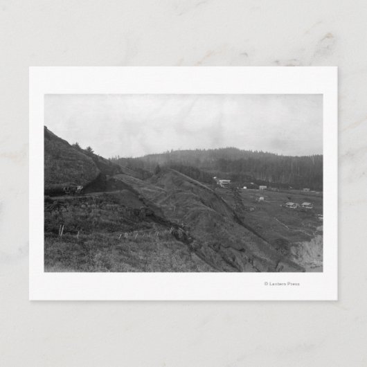 Newport，オレゴン州Scene at Agateビーチ写真 ポストカード (正面)