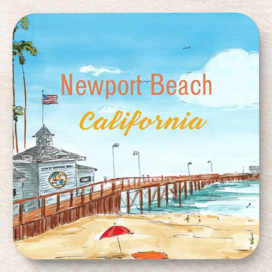 Newport Beach California Coaster コースター (正面)