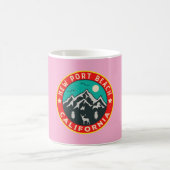 Newport Beach California � The Ocean�s Breath コーヒーマグカップ (中央)