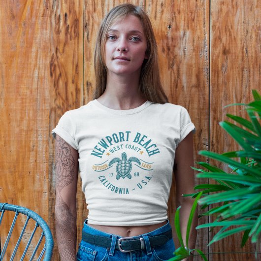Newport Beach California West Coast Tシャツ