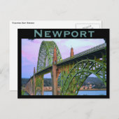 Newport(OR)はがき ポストカード (正面/裏面)