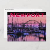Newport (OR) Postcard ポストカード (正面/裏面)