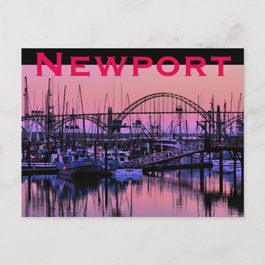 Newport (OR) Postcard ポストカード (正面)