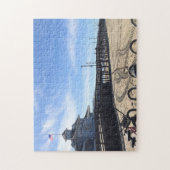 Newport Pier、Newportビーチ、カリフォルニア ジグソーパズル (縦)