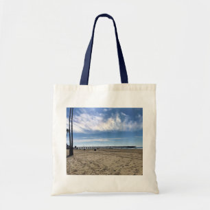 Newport Pier、Newportビーチ、カリフォルニア トートバッグ