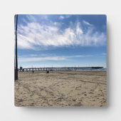 Newport Pier、Newportビーチ、カリフォルニア フォトプラーク (正面)