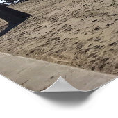 Newport Pier、Newportビーチ、カリフォルニア ポスター (角)