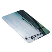 Newport Pier、Newportビーチ、カリフォルニア マグネット (右側)