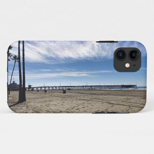 Newport Pier、Newportビーチ、カリフォルニア Case-Mate iPhoneケース (裏面(横))