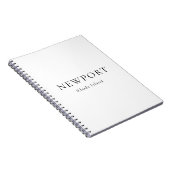 Newport Rhode Island Notebook  ノートブック (右側)