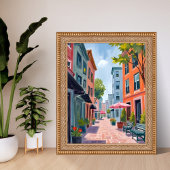 Newport Rhode Island Painting ポスター