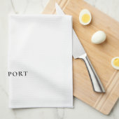 Newport Rhode Island Tea Towel Coastal Kitchen キッチンタオル (四つ折り)