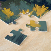 Newport Rhode Island Watercolor ジグソーパズル (側面)