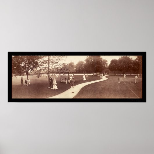 Newport, RI Casino写真1902 ポスター (正面)