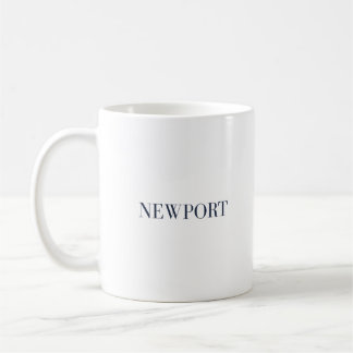 Newport RI Mug - Classic Coastal New England Gift コーヒーマグカップ