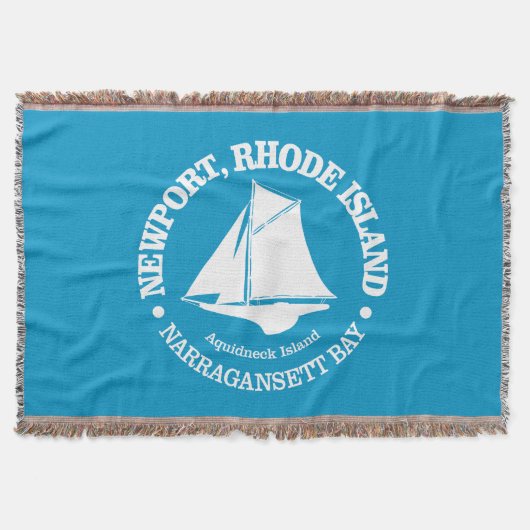 Newport RI (sloop) スローブランケット (正面)