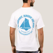 Newport RI (sloop) Tシャツ (裏面)