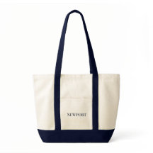 Newport RI Tote Bag | Preppy Coastal Gift