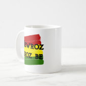 Newroz piroz be kurdistan コーヒーマグカップ (正面左)
