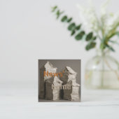 news' home スクエア名刺 (スタンド正面)