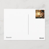 NEWS & Mapキャプテン/コンパスまたはシーキャプテンポストカード ポストカード (裏面)