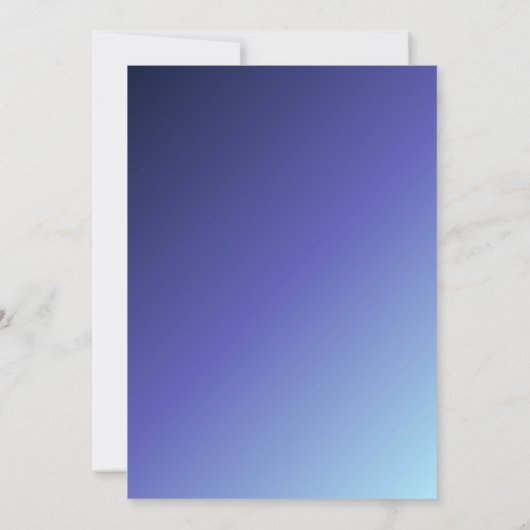 News Years, When the clock strikes 12 招待状 (裏面)