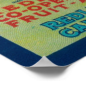 Newsboy Orange LabelRedlands(カリフォルニア州) ポスター (角)