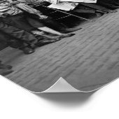 Newsboys Preparing To Work - Lewis Hine - 1908 ポスター (角)