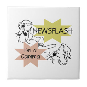 Newsflash私はガンマギフトだ タイル