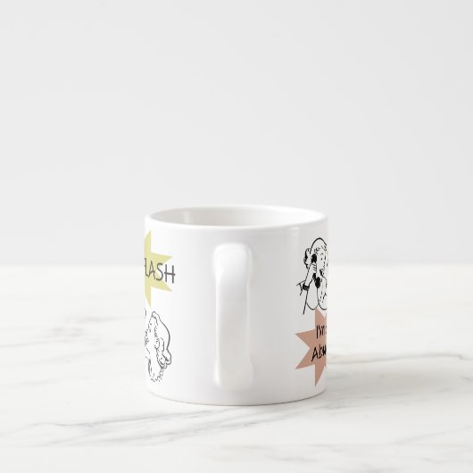 Newsflash私はAbuelaギフトだ エスプレッソカップ (裏面)