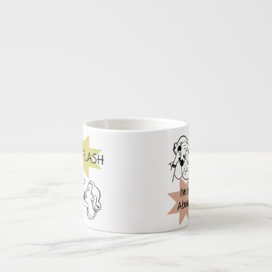 Newsflash私はAbuelaギフトだ エスプレッソカップ (正面)