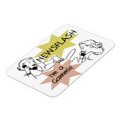 Newsflash I'm a Gammie Gift マグネット (左側)