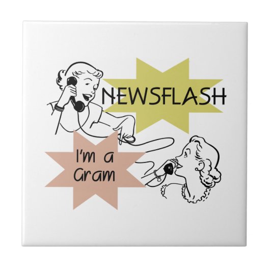 Newsflash I'm a Gram Gift タイル (正面)