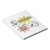 Newsflash I'm a Gram Gift ノートパッド (アングル)