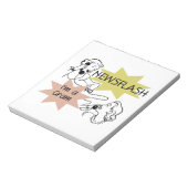 Newsflash I'm a Gram Gift ノートパッド (回転)