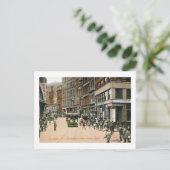 Newsletter Row, Washington St., Bostonヴィンテージ ポストカード (スタンド正面)